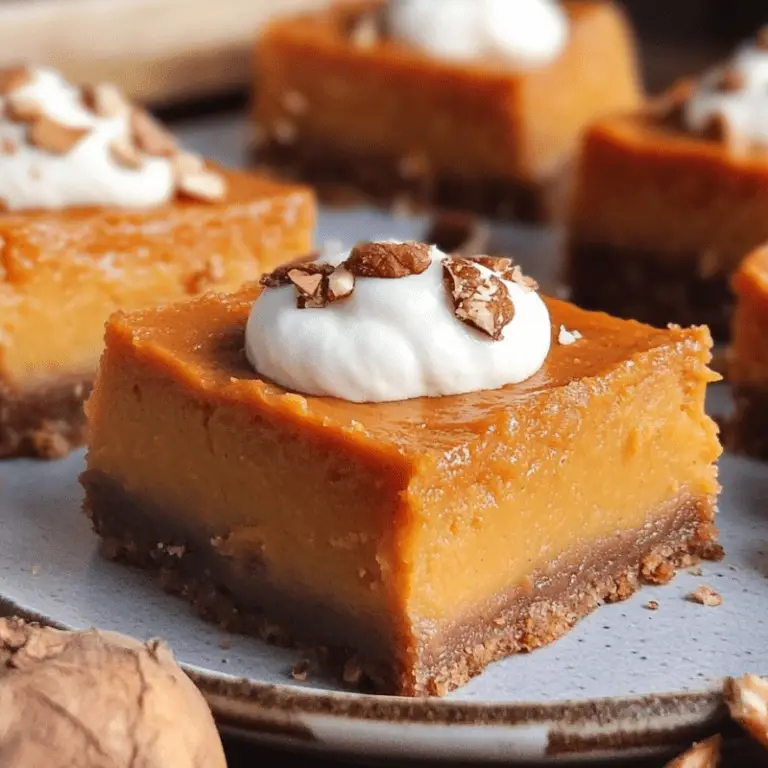 Sweet Potato Bars
