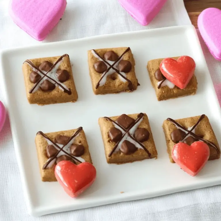 Valentine Tic-Tac-Toe Snack
