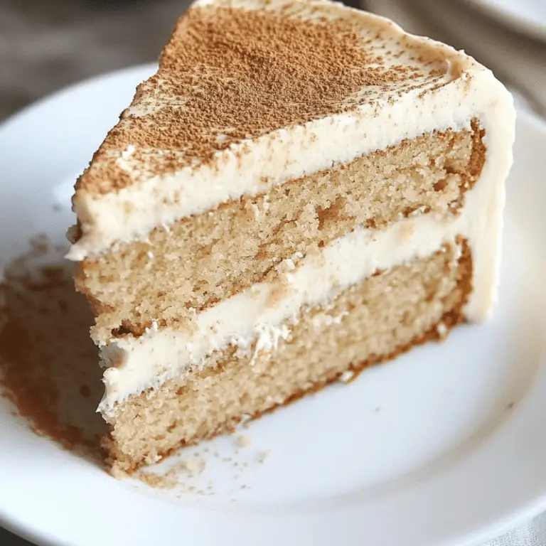 Vanilla Chai Cake