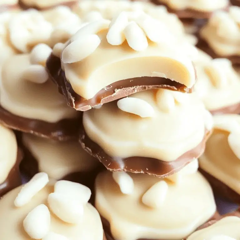 White Chocolate Turtle Candies