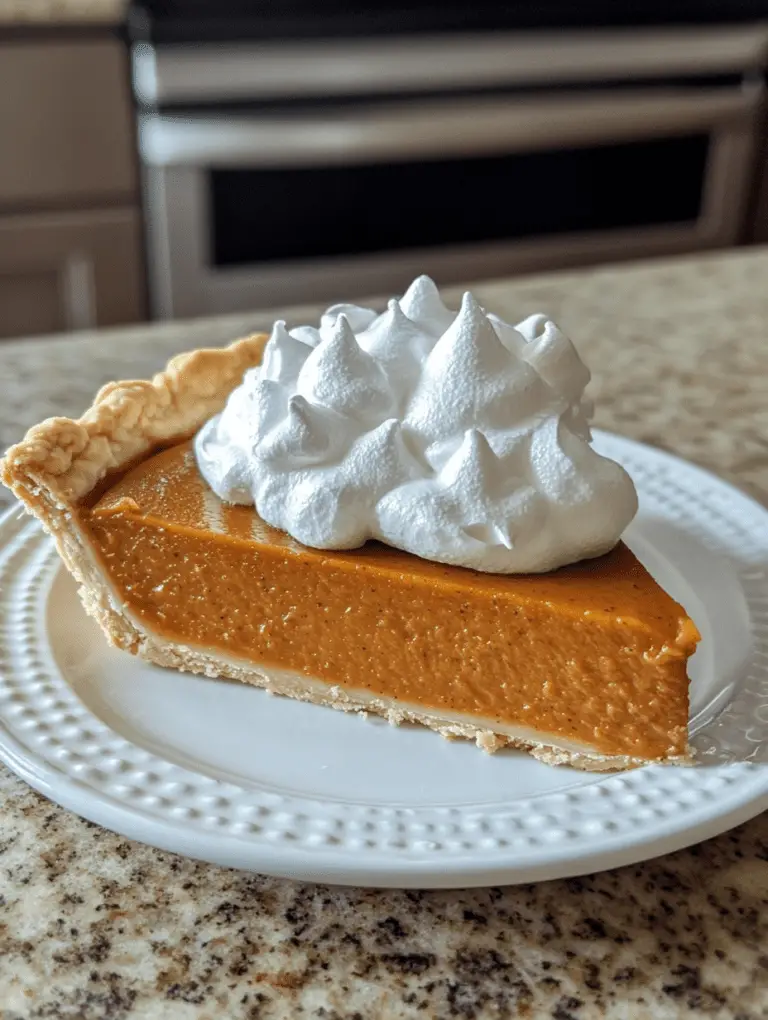 Pumpkin Meringue Pie
