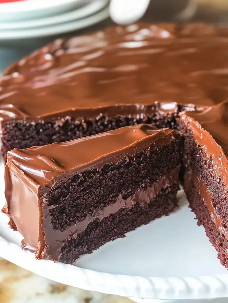 Coca-Cola Chocolate Cake