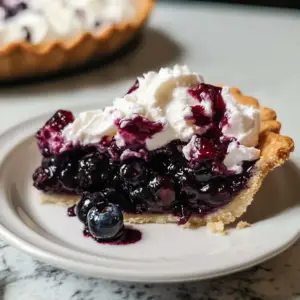 Blueberry Cream Cheese Pie