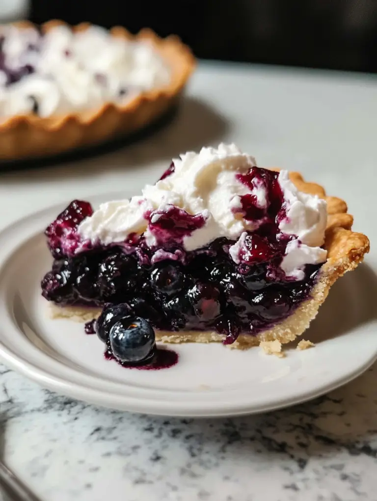 Blueberry Cream Cheese Pie: A Slice of Bliss!