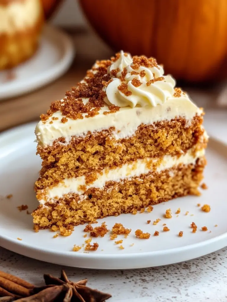 Pumpkin Spice Latte Cake