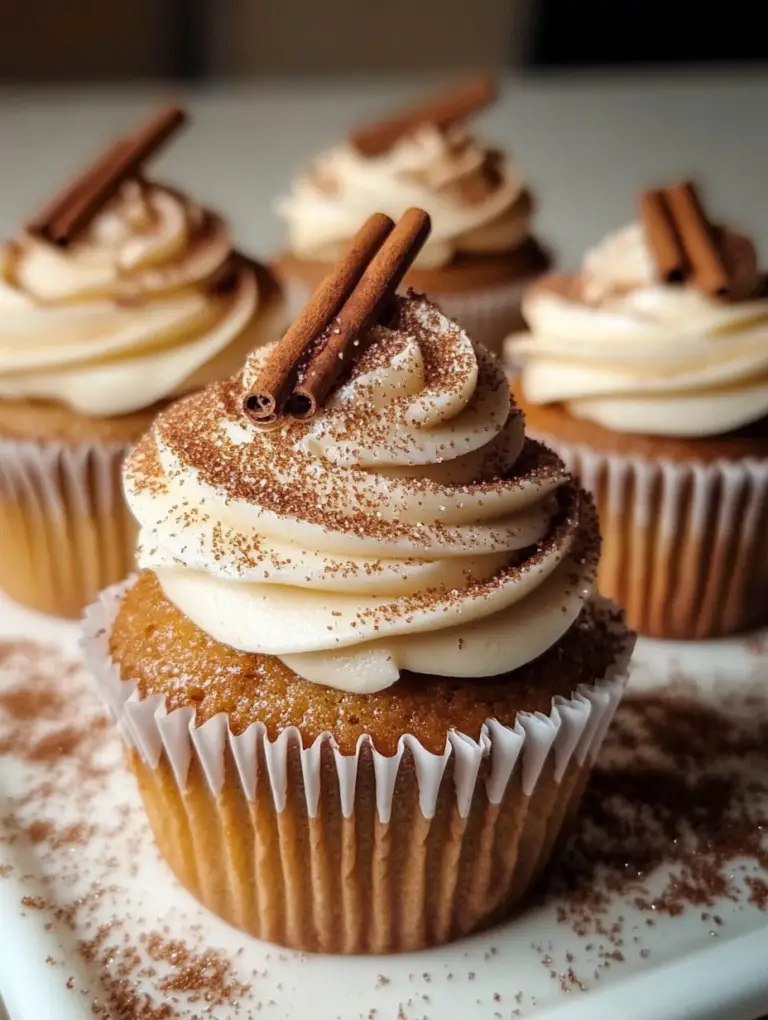 Chai Pumpkin Latte Cupcakes