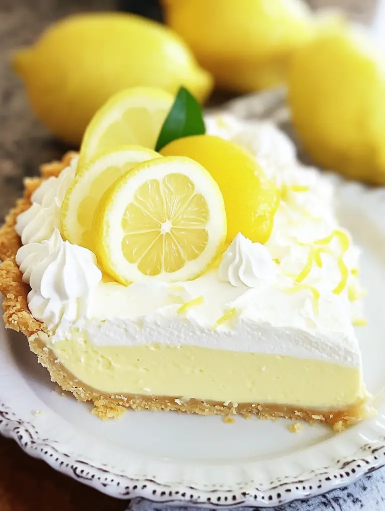 Lemon Mascarpone Dream Pie