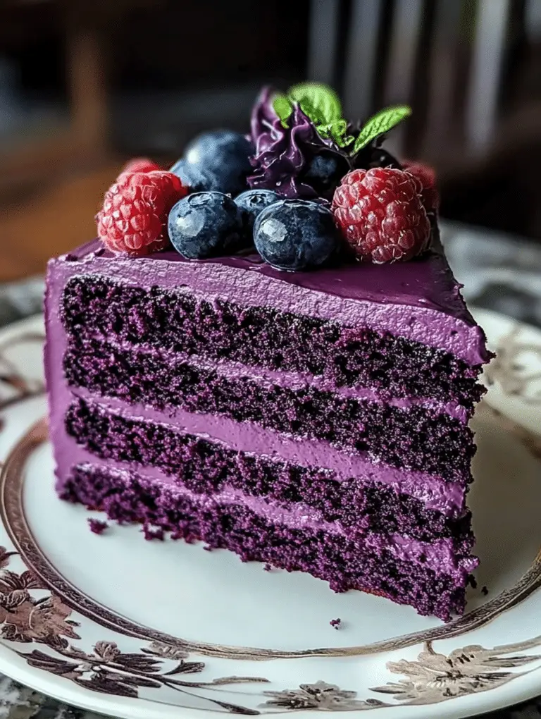 Purple Velvet Cake