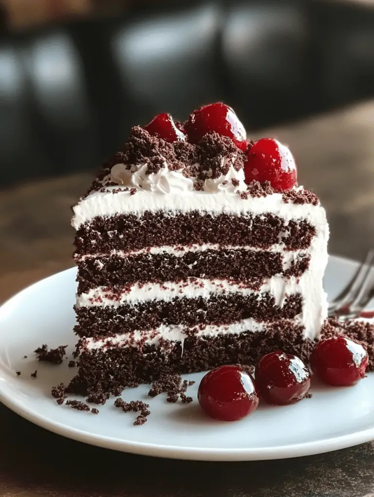 Simple Black Forest Cake