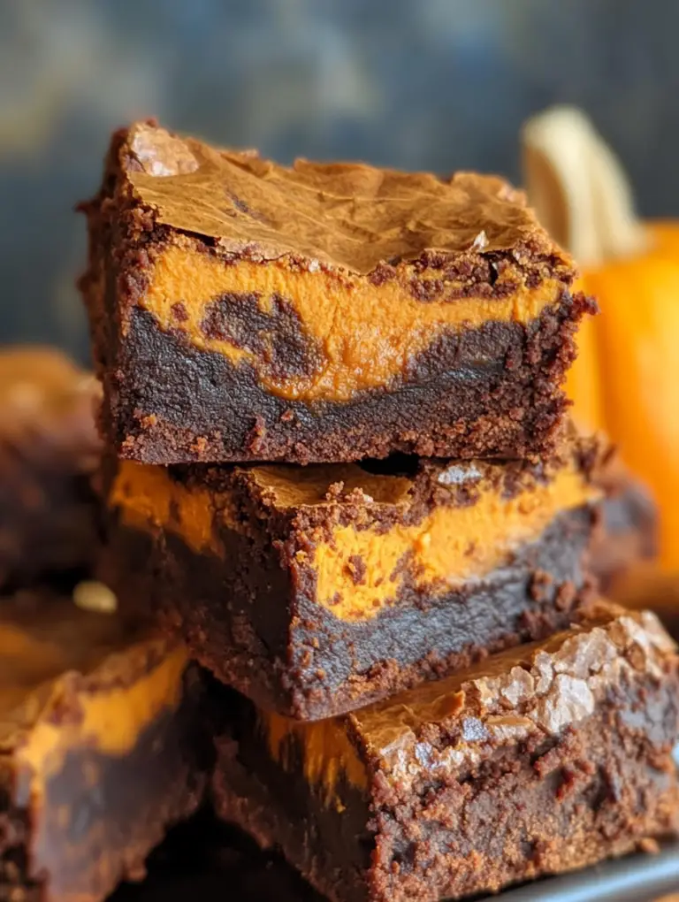 Pumpkin Brownies