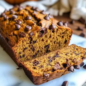 Chocolate Chip Pumpkin Bread