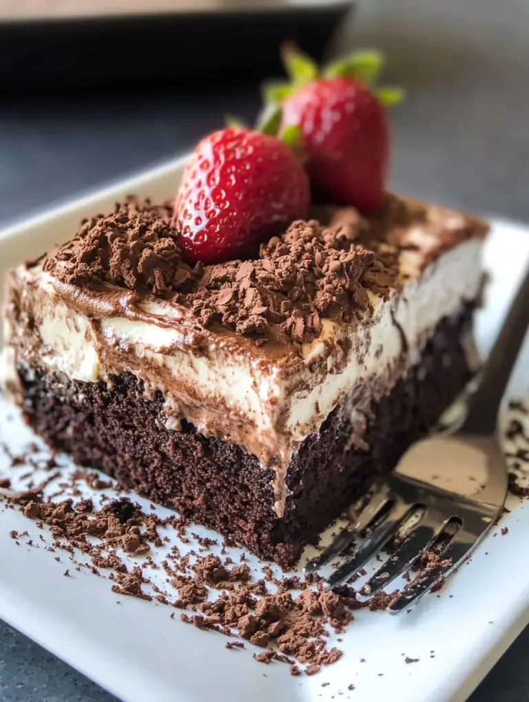 Mexican Chocolate Tres Leches Cake