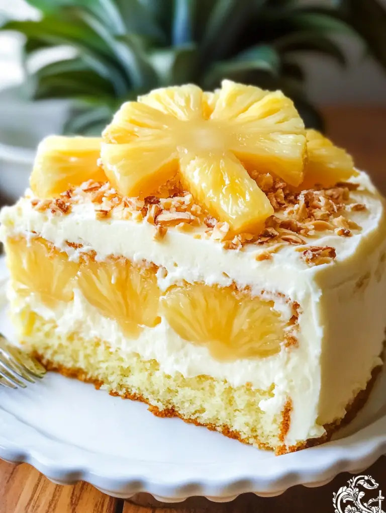 Southern Pineapple Sunshine Cake