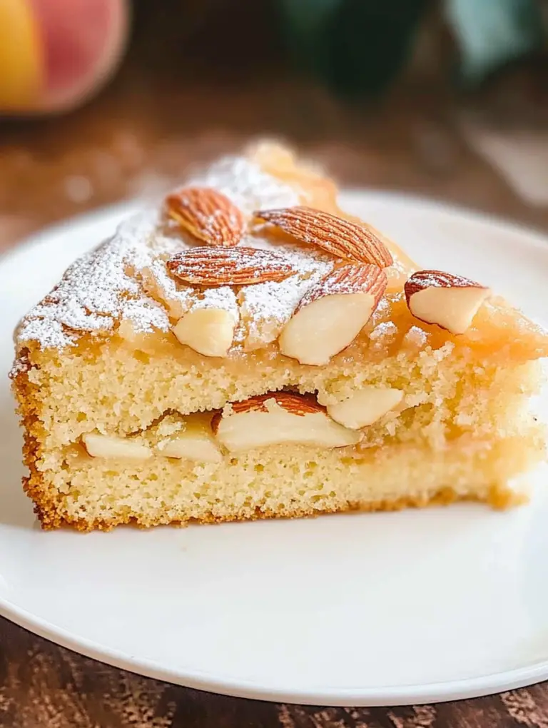 Peach Almond Cake