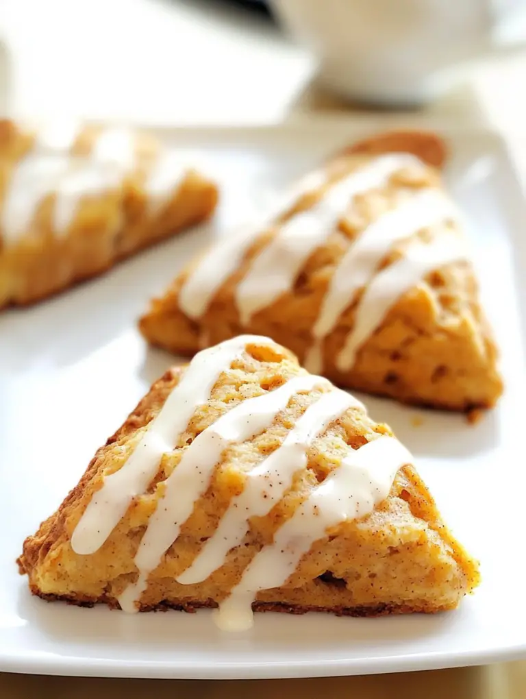 Pumpkin Spice Scones