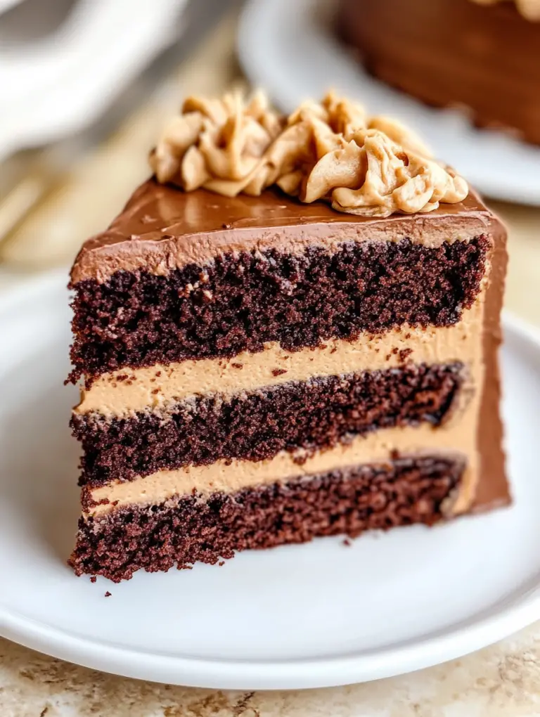 Peanut Butter Chocolate Cake