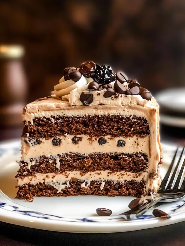 Espresso Chip Cake