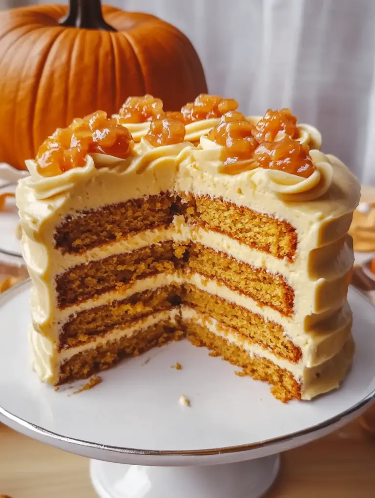 Pumpkin Dream Cake