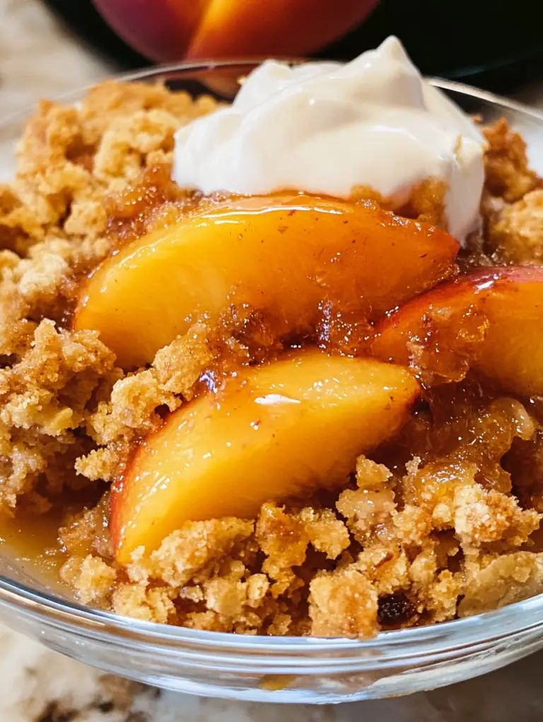 Peach Crisp