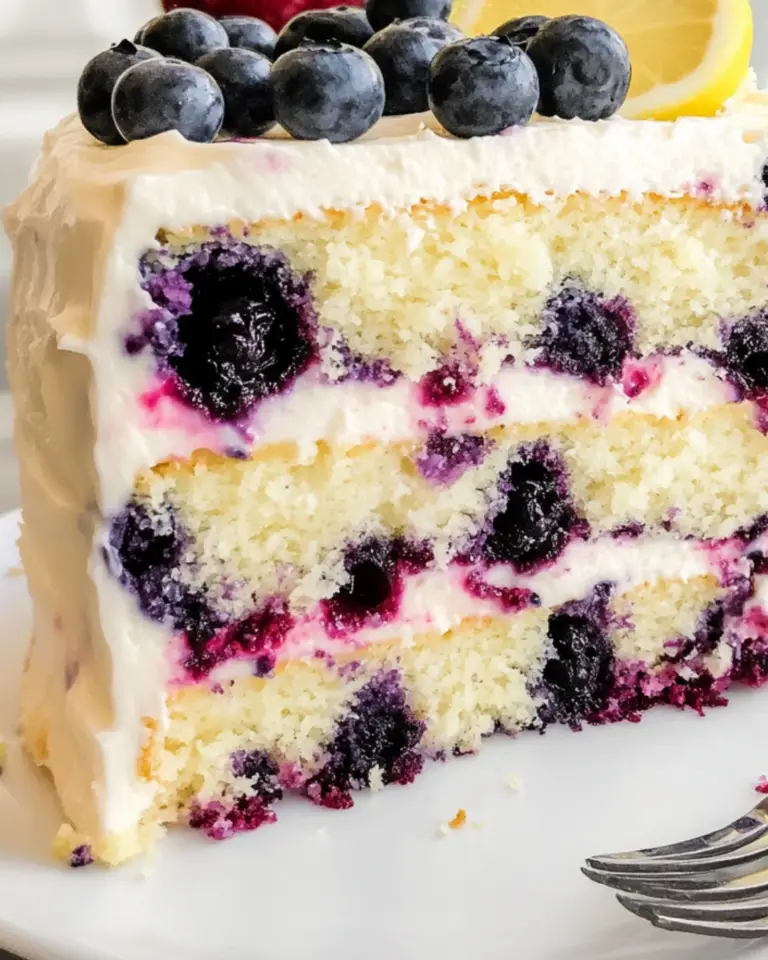 Lemon Blueberry Cake