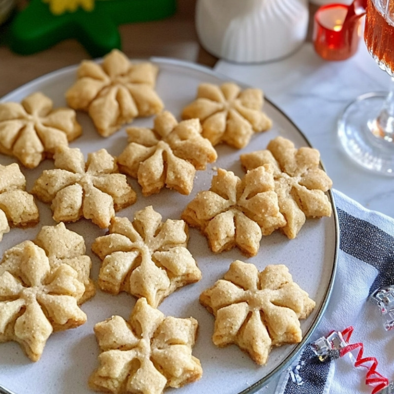 Autumn Spice Spritz Cookies
