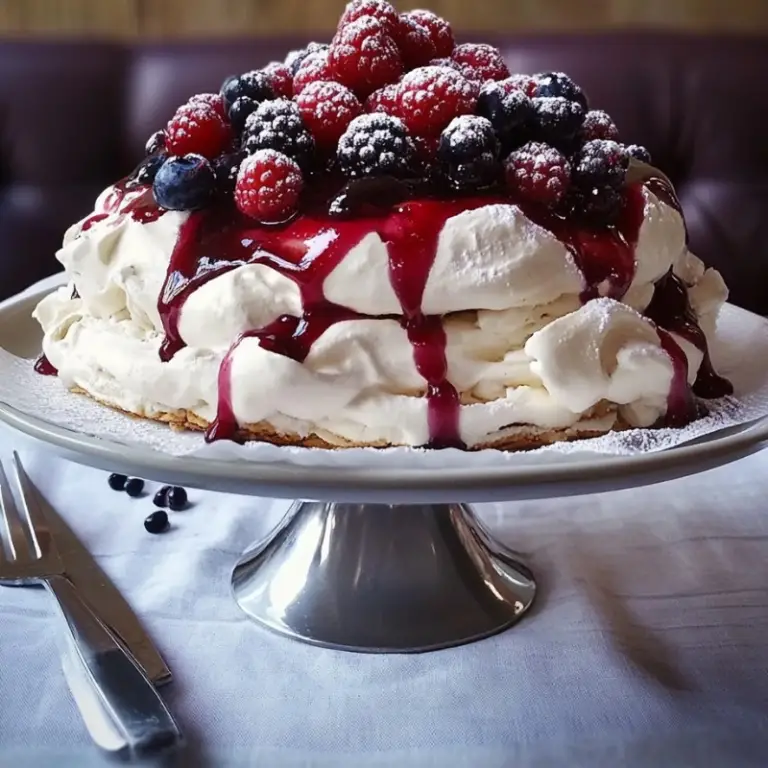 Berry Pavlova