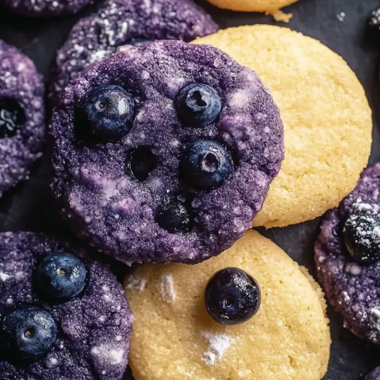 Blueberry Lemon Cookies: A Refreshing Twist on a Classic Delight