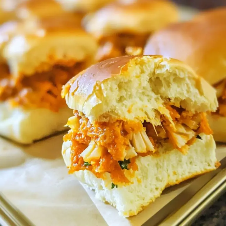 Buffalo Pumpkin Sliders