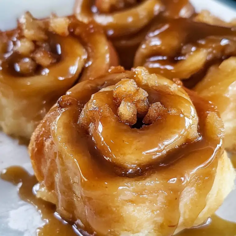 Caramel Apple Surprise Rolls