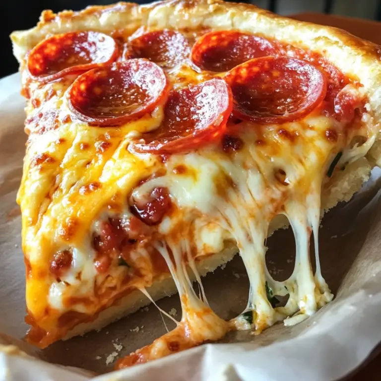 Cheeseburger Pepperoni Pie