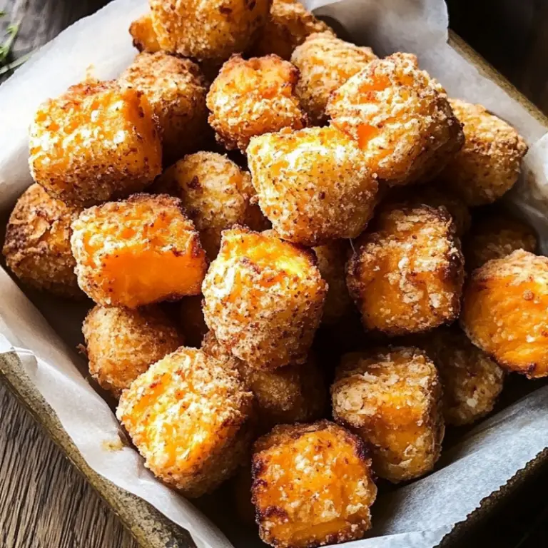 Cheesy Sweet Potato Tots