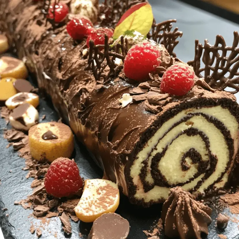 Chocolate Forest Roll Cake