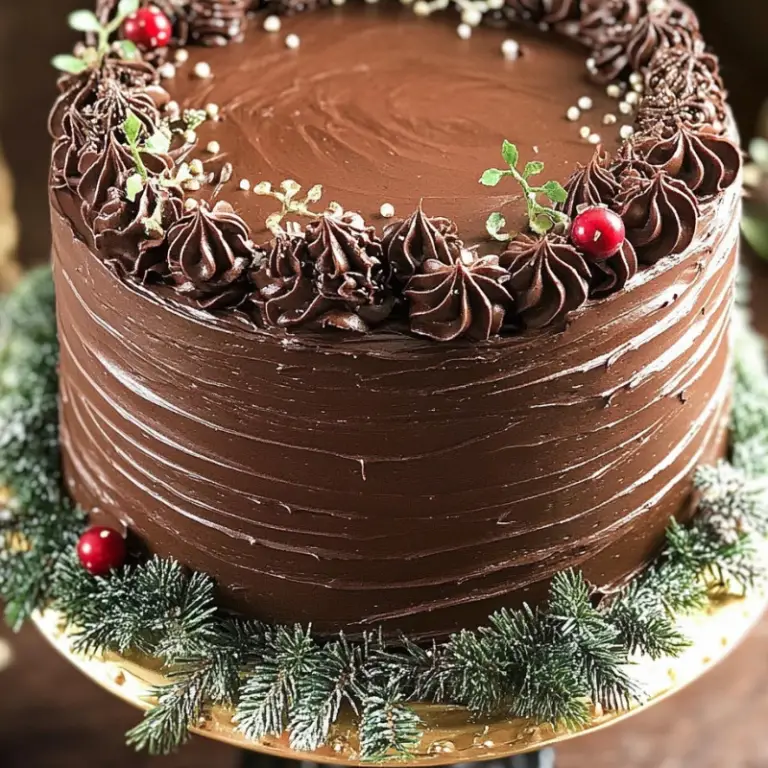 Chocolate Gingerbread Cake