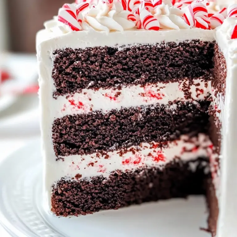 Chocolate Peppermint Dream Cake
