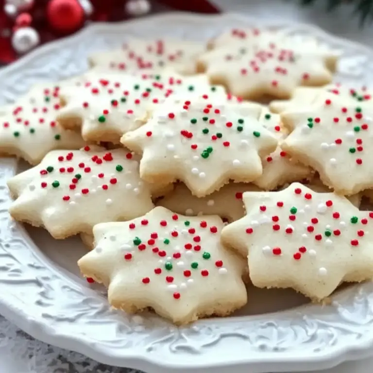 Christmas Meltaway Cookies