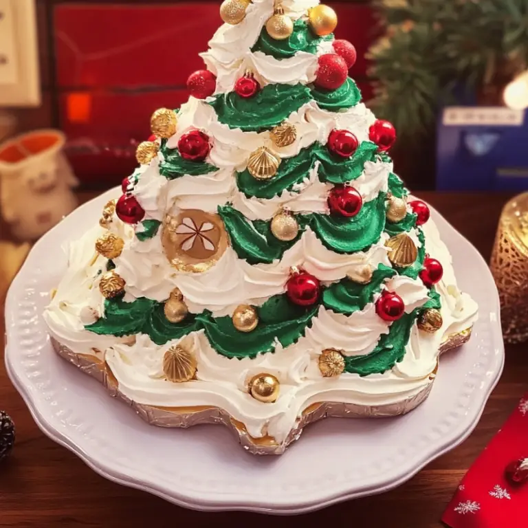 Christmas Tree Cake