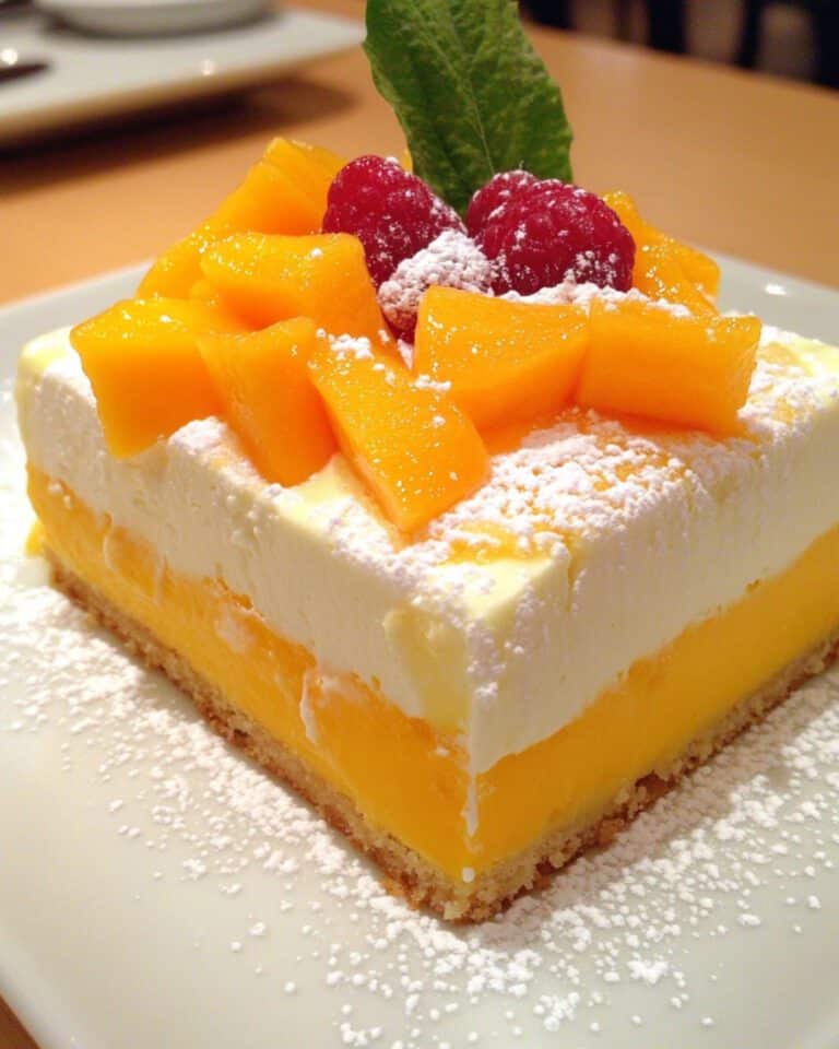 Mango Mousse Cake