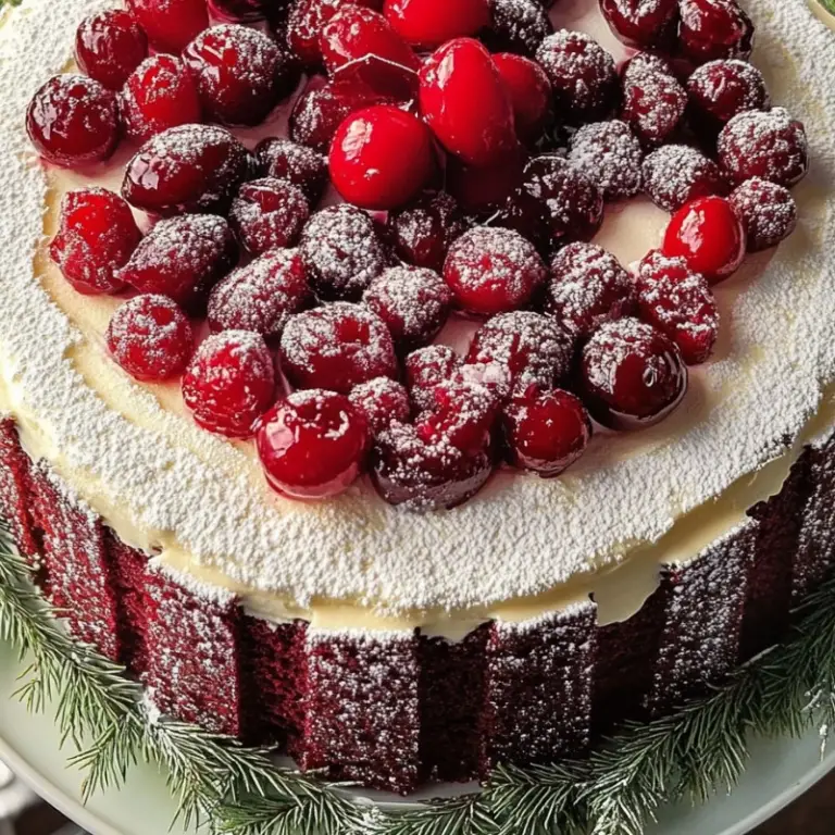 Cranberry Celebration Cake