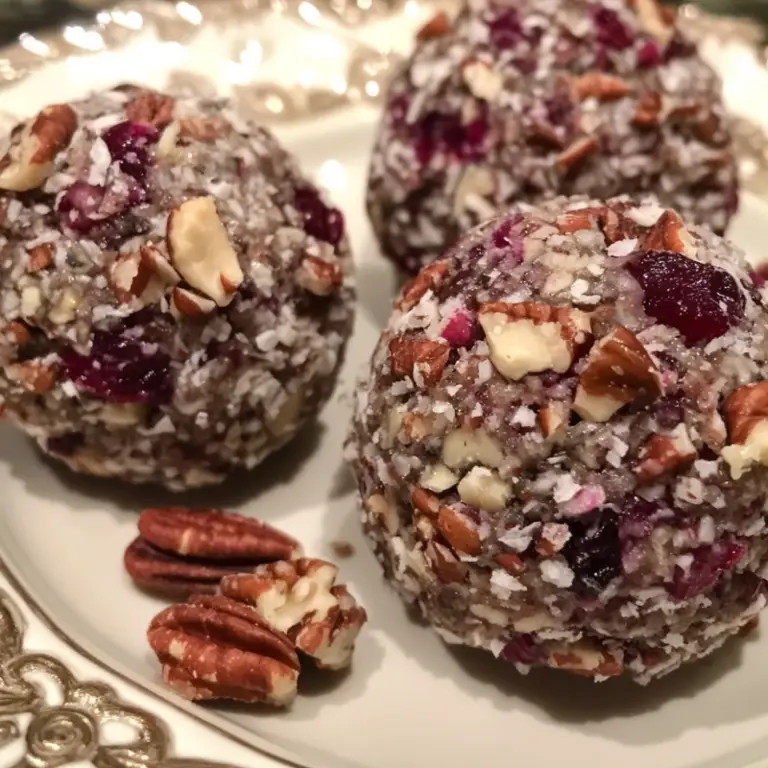 Cranberry Pecan Ball