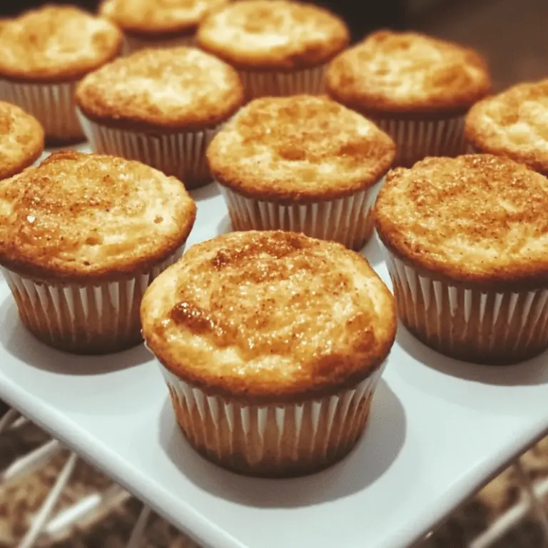 Cream Cheese Cinnamon Muffins