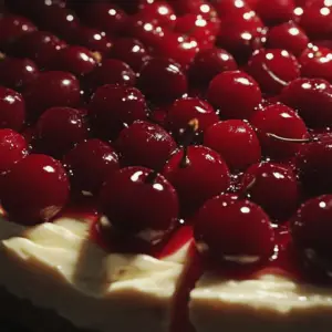 Elegant Cherry Cheesecake