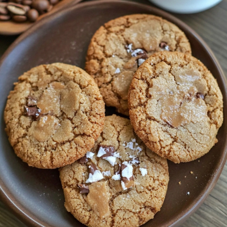 Espresso Toffee Cookies