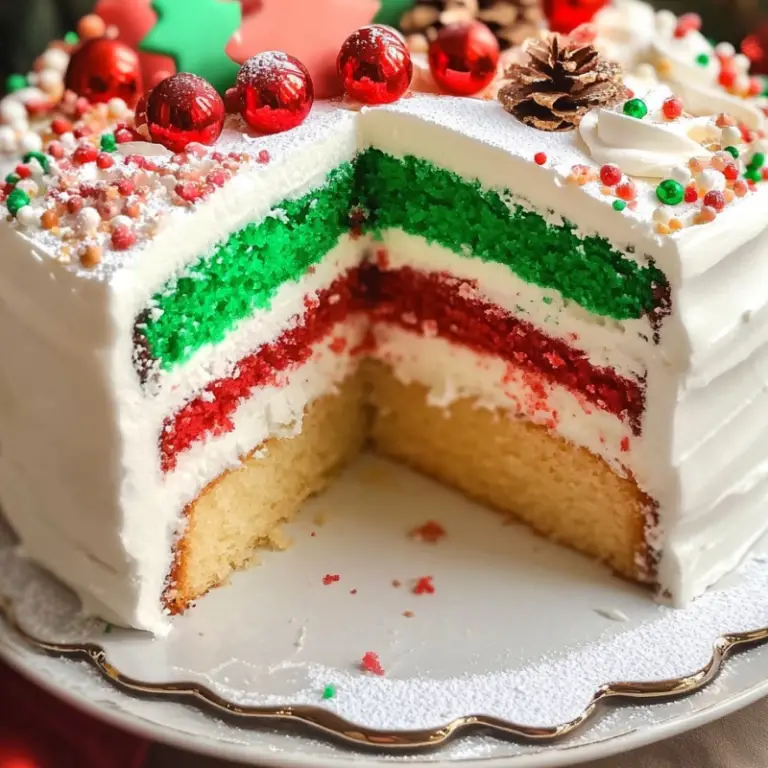 Festive Christmas Cake