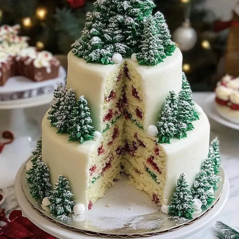 Festive Tree Cake