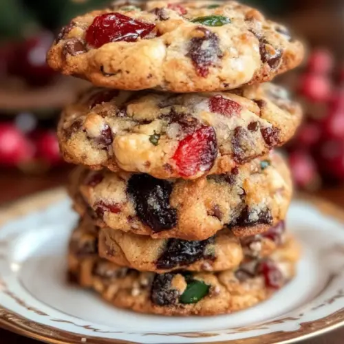 Fruitcake Cookies Savorysplash