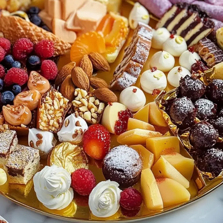 Golden Harvest Dessert Platter