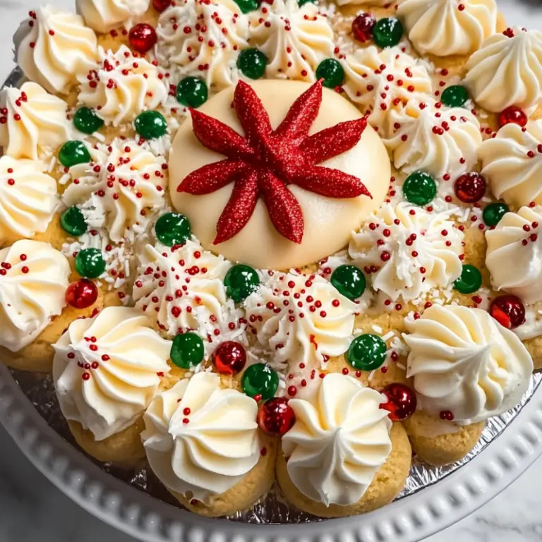 Holiday Sugar Cookie Cake