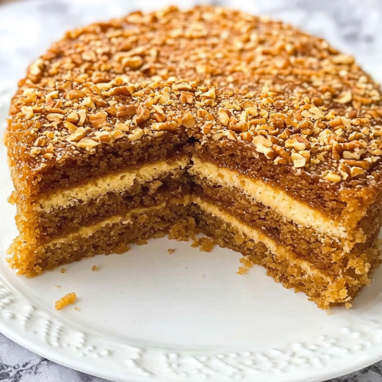 Honey Walnut Cake