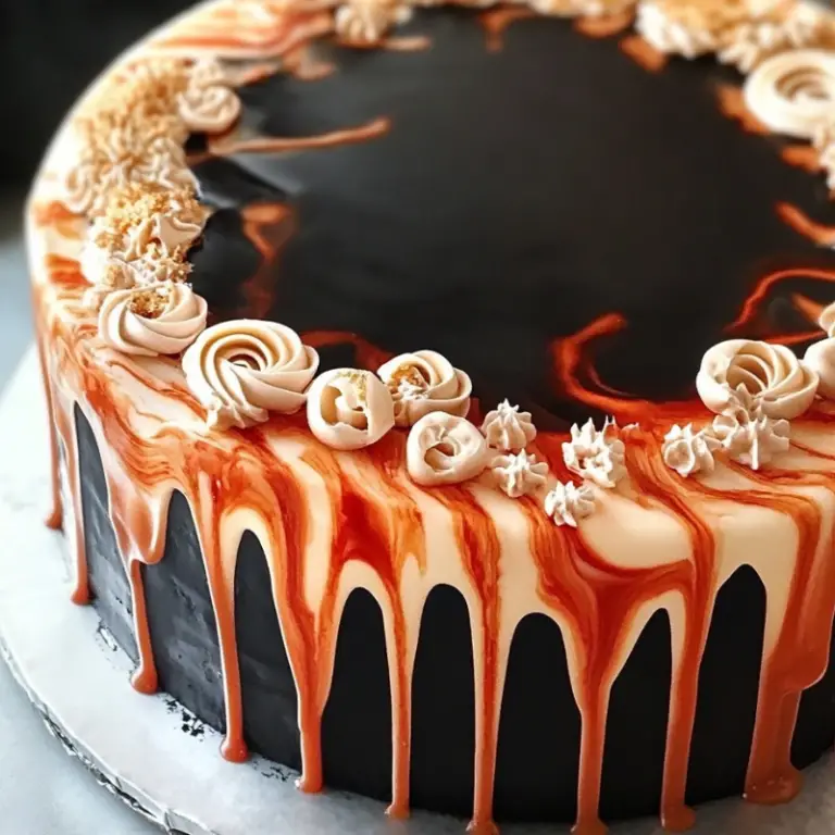 Marble Madness Cake