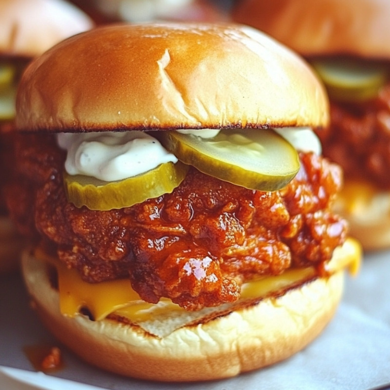 Nashville Hot Chicken Burgers